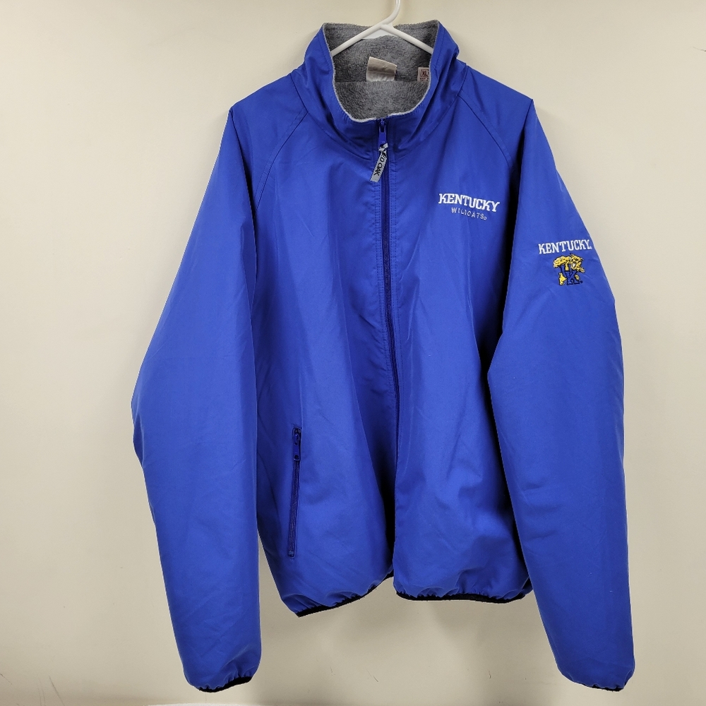 Men's Vintage Red Oak University of Kentucky Fleece Lined Jacket